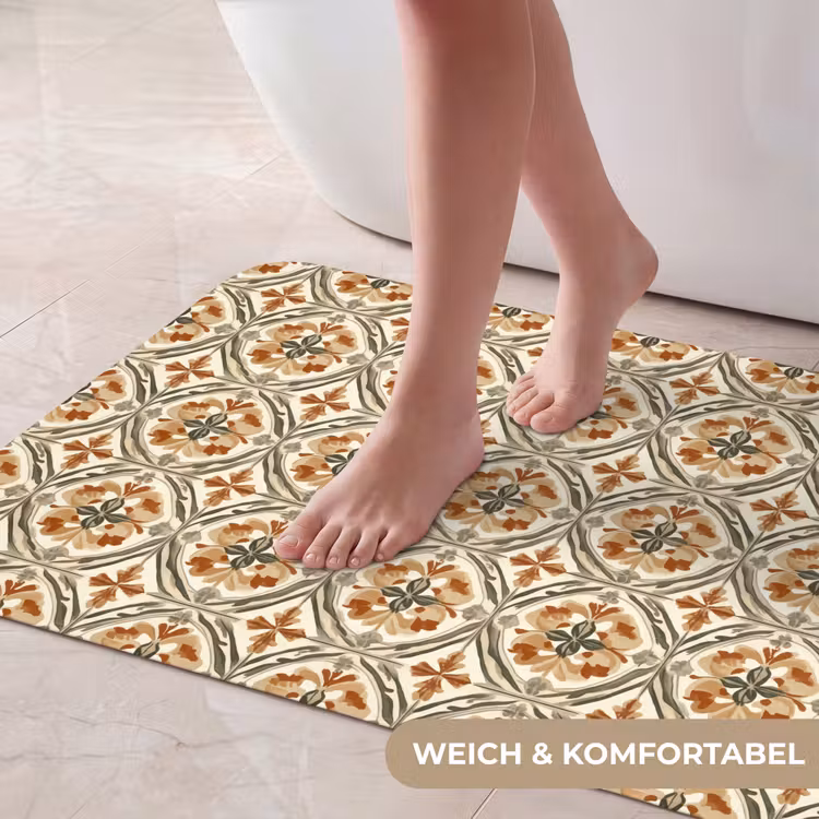 Elegant - Antiek - Kleurrijk Badmat middel 997 -USP_ZachtDE