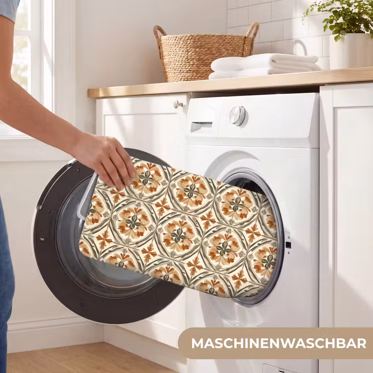 Elegant - Antiek - Kleurrijk Badmat middel 997 -USP_WasbaarDE