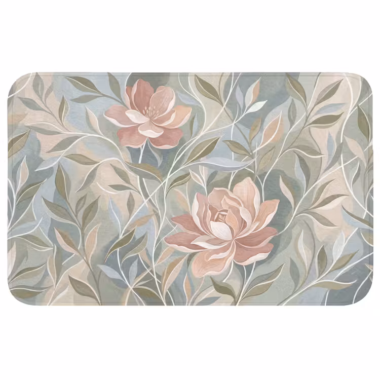 Elegant - Romantiek - Roze Badmat middel -3d