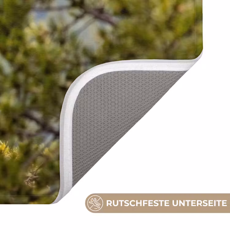 Uil - Oehoe - Bomen - Natuur Badmat middel -USP_AntislipDE