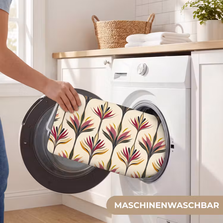 Waaier - Motief - Kleurrijk Badmat middel 997 -USP_WasbaarDE