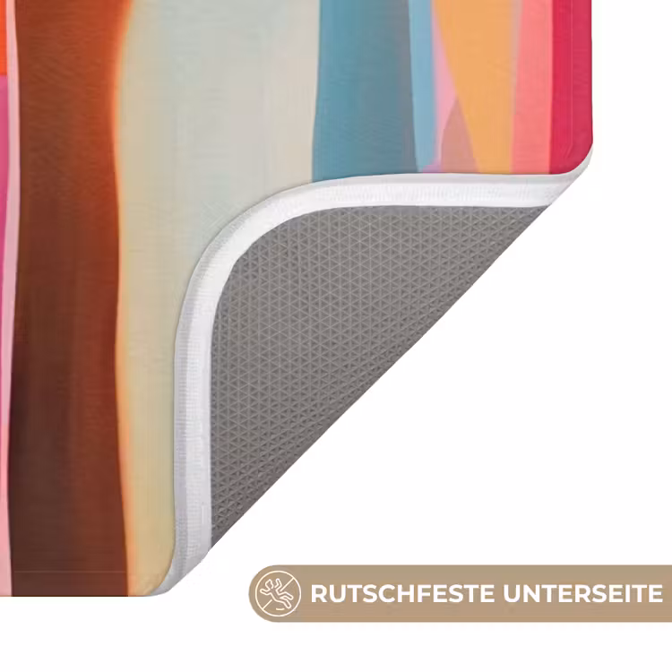 Kleurbanen - Verticaal - Kleurrijk Badmat middel -USP_AntislipDE