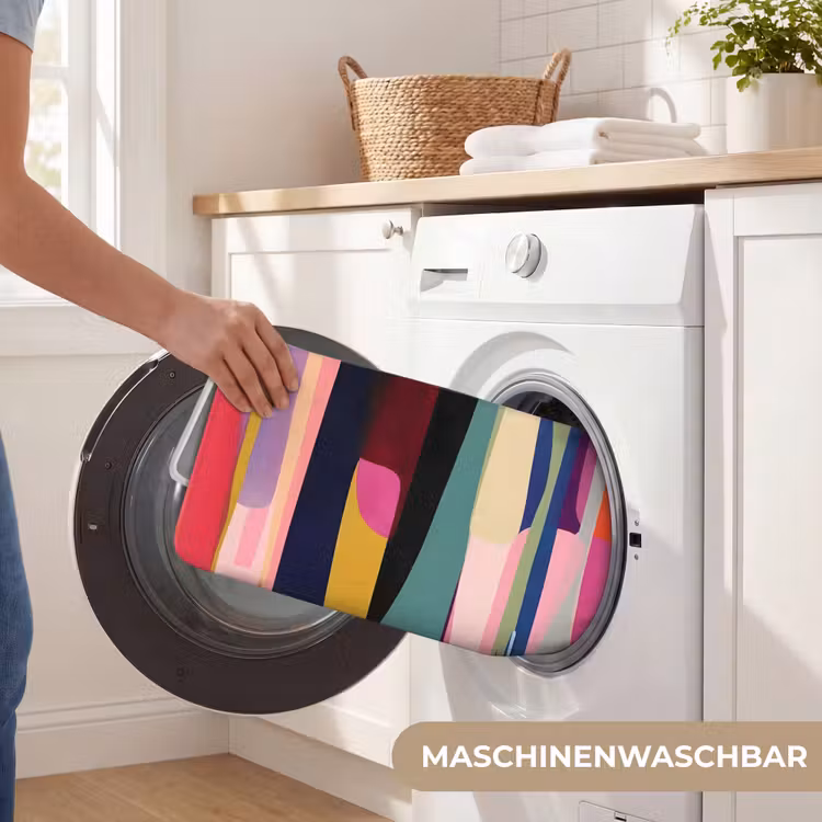 Kleurbanen - Verticaal - Kleurrijk Badmat middel -USP_WasbaarDE