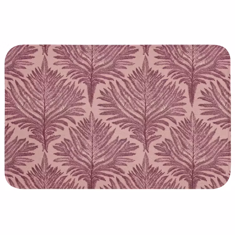 Varen - Patroon - Paars Badmat middel 997 -3d