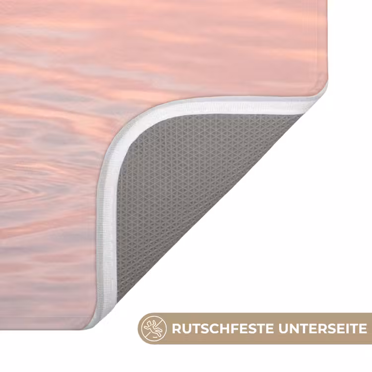 Flamingo - Water - Roze Badmat middel -USP_AntislipDE