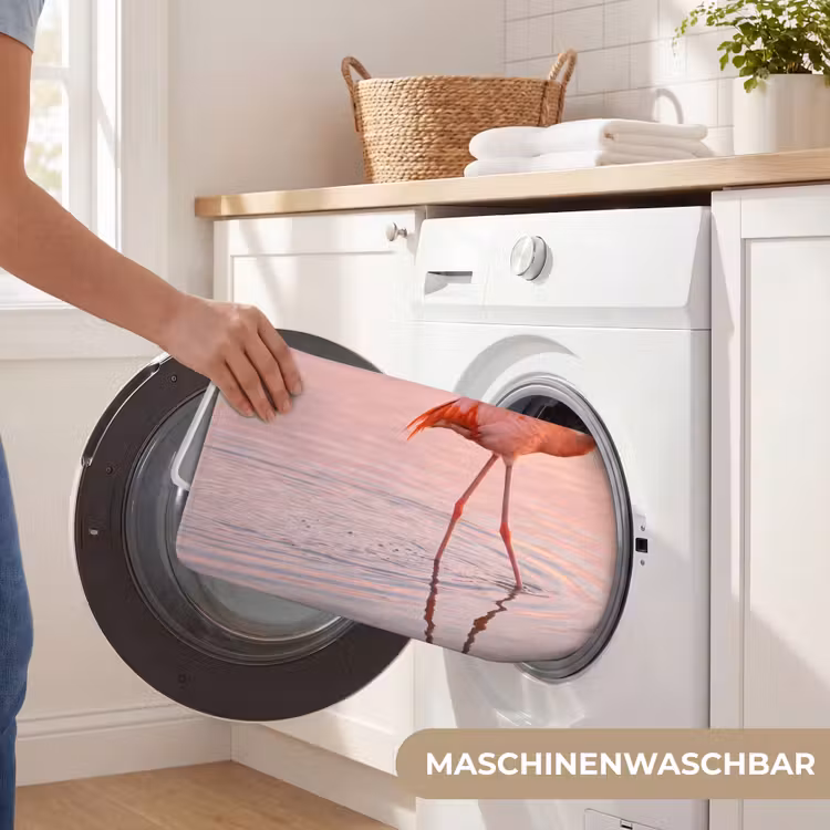Flamingo - Water - Roze Badmat middel -USP_WasbaarDE