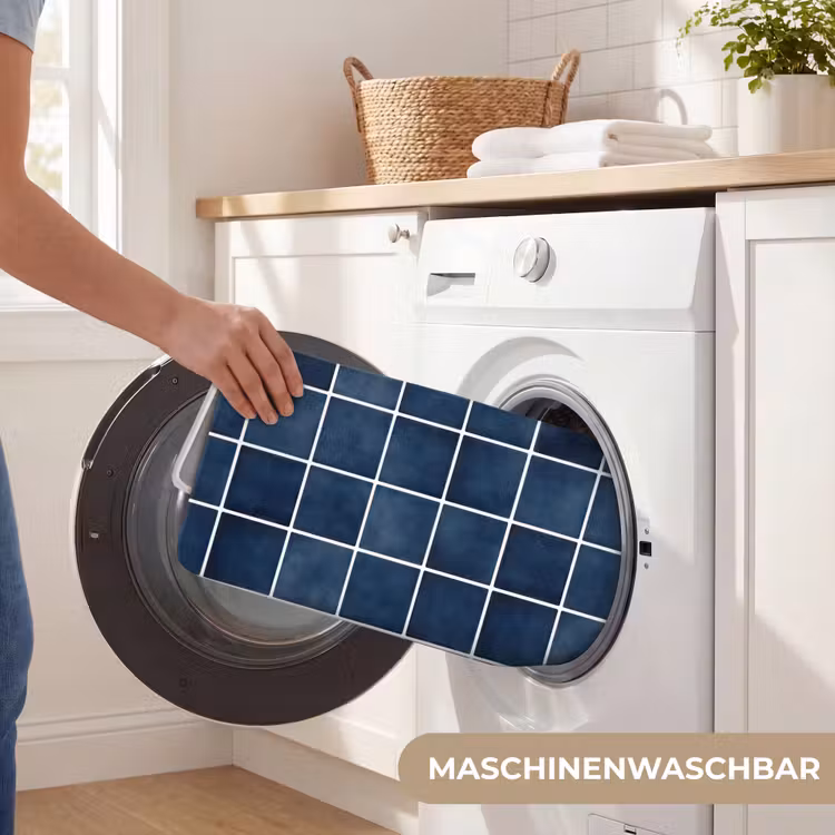 Tegel - Modern - Blauw Badmat middel 997 -USP_WasbaarDE