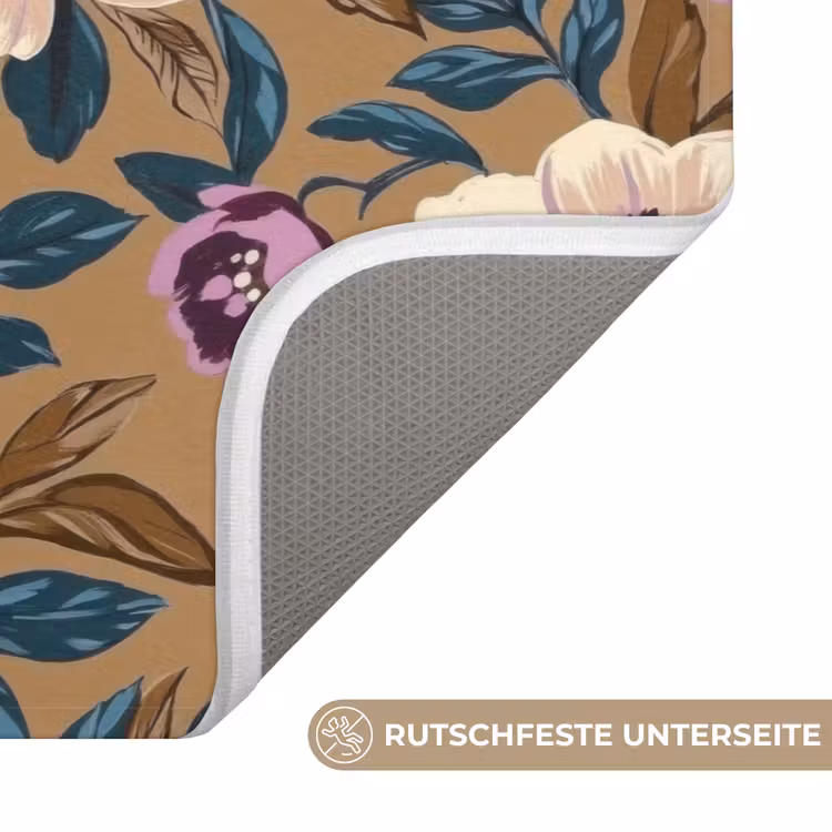 Floraal - Stilleven - Kleurrijk Badmat middel 997 -USP_AntislipDE