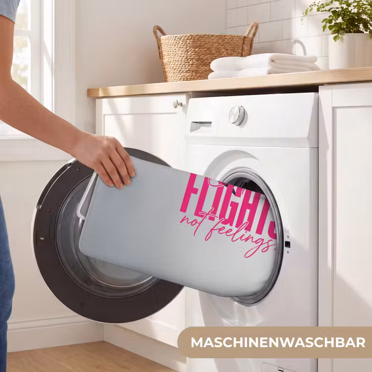 Catch flights not feelings - Vliegtuig - Roze Badmat middel -USP_WasbaarDE