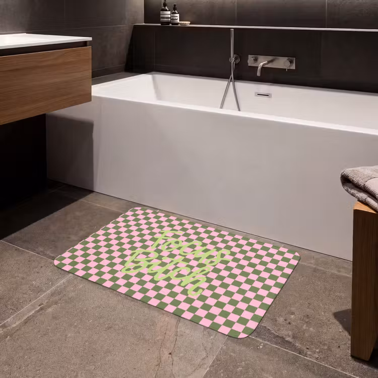 Focus - Vakken - Roze Badmat middel -sfeer3