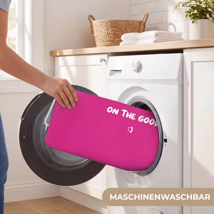 Focus - Smiley - Roze Badmat middel -USP_WasbaarDE