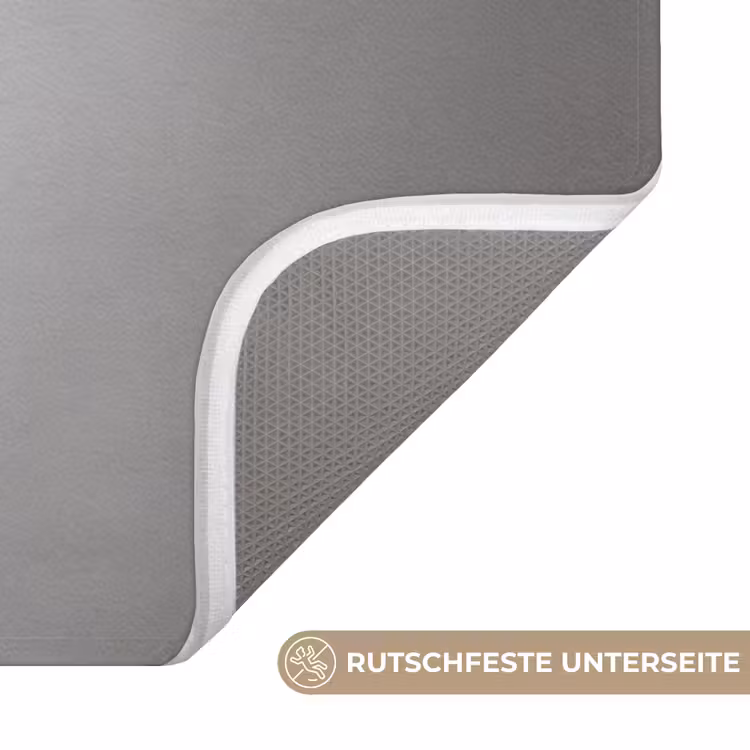 Vos - WC-ontstopper - Zwart - Wit Badmat middel -USP_AntislipDE