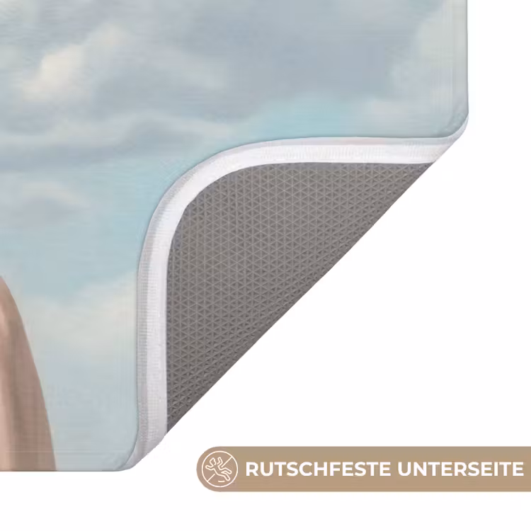 Vrouw - Narcissen - Geel Badmat middel -USP_AntislipDE