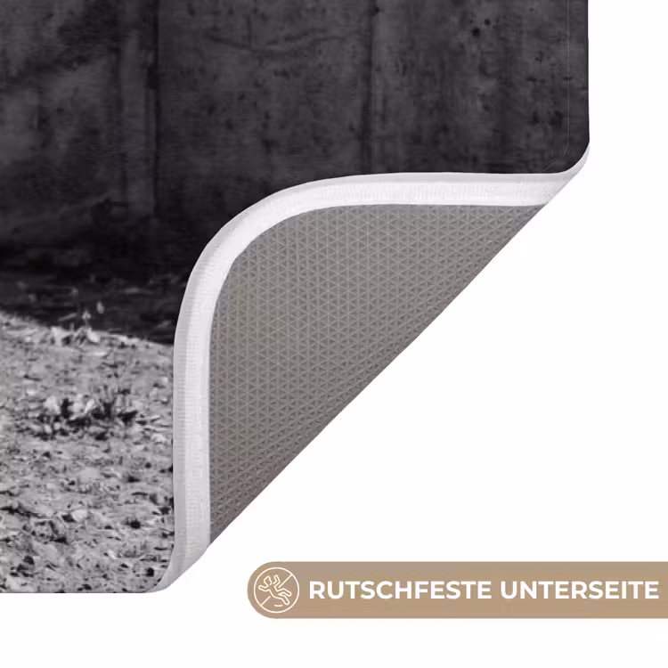 Vrouw - Paard - Artistiek Badmat middel -USP_AntislipDE
