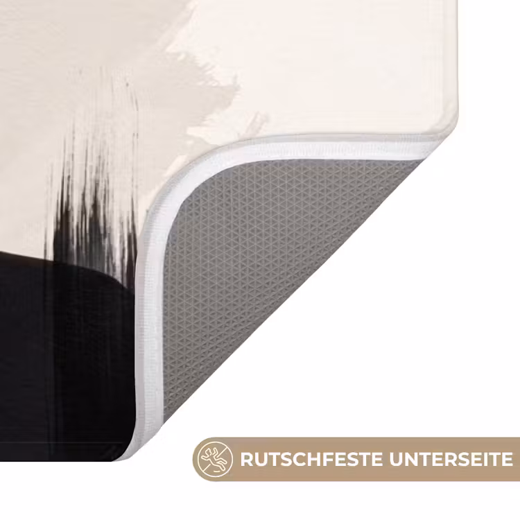 Vrouw - Portret - Modern - Goud - Kunst Badmat middel -USP_AntislipDE