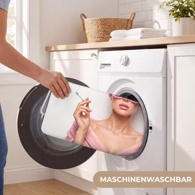 Vrouw - Roze - Wijn - Zonnebril Badmat middel -USP_WasbaarDE