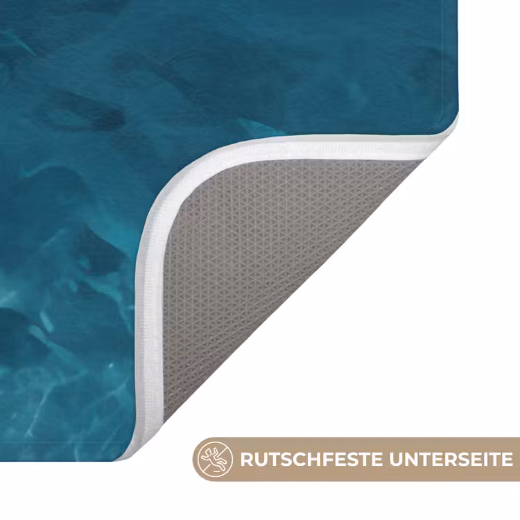 Vrouw - Water - Bikini - Oranje Badmat middel -USP_AntislipDE