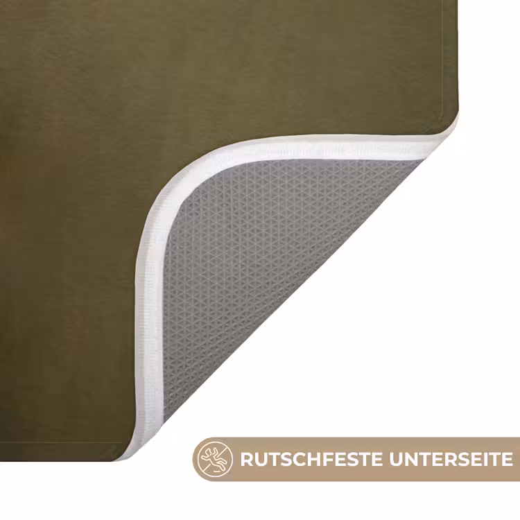 Vos - Surrealistisch - Groen Badmat middel -USP_AntislipDE