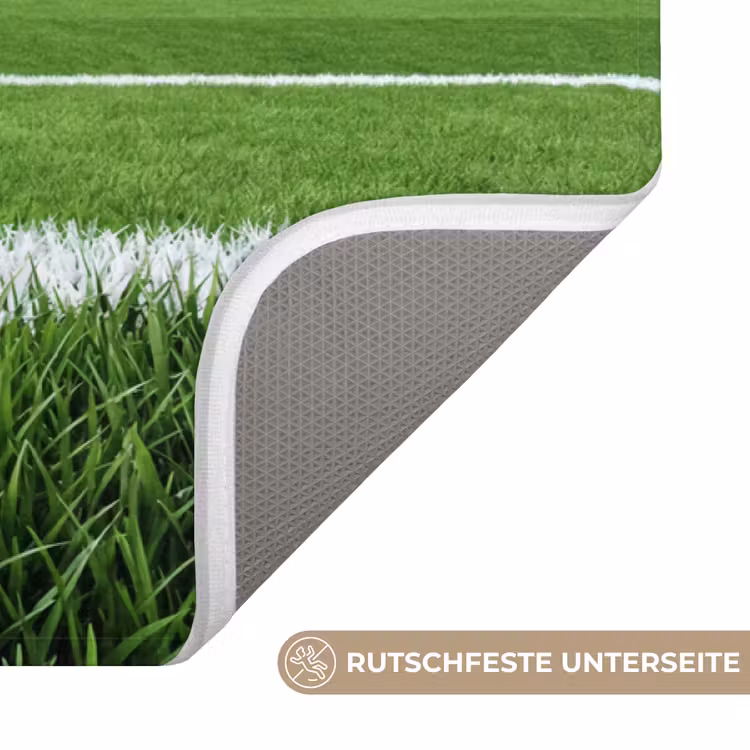Voetbal - Stadion - Sport - Groen Badmat middel -USP_AntislipDE