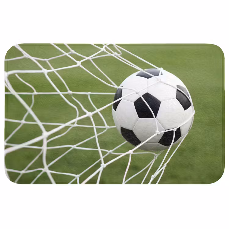 Voetbal - Goal - Net - Sport Badmat middel -3d