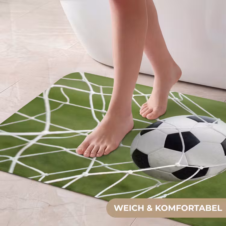 Voetbal - Goal - Net - Sport Badmat middel -USP_ZachtDE