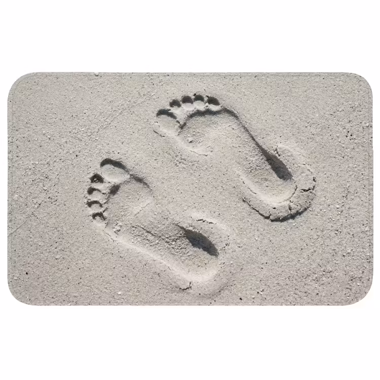 Voeten - Zand - Zee Badmat middel -3d