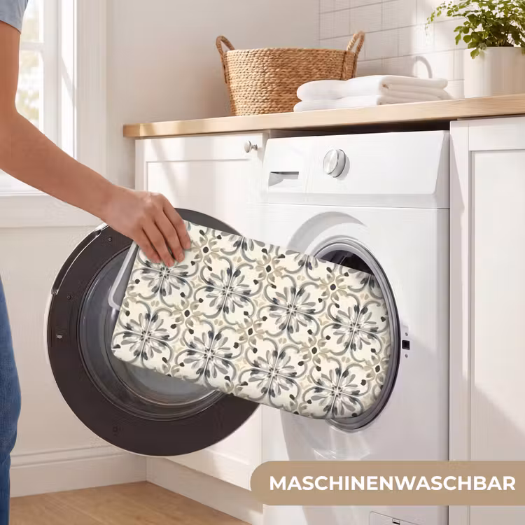 Floraal - Patroon - Kleurrijk Badmat middel 997 -USP_WasbaarDE