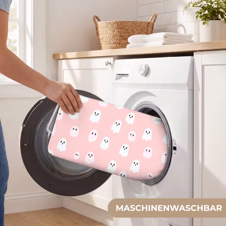 Spookjes - Patroon - Roze Badmat middel 997 -USP_WasbaarDE