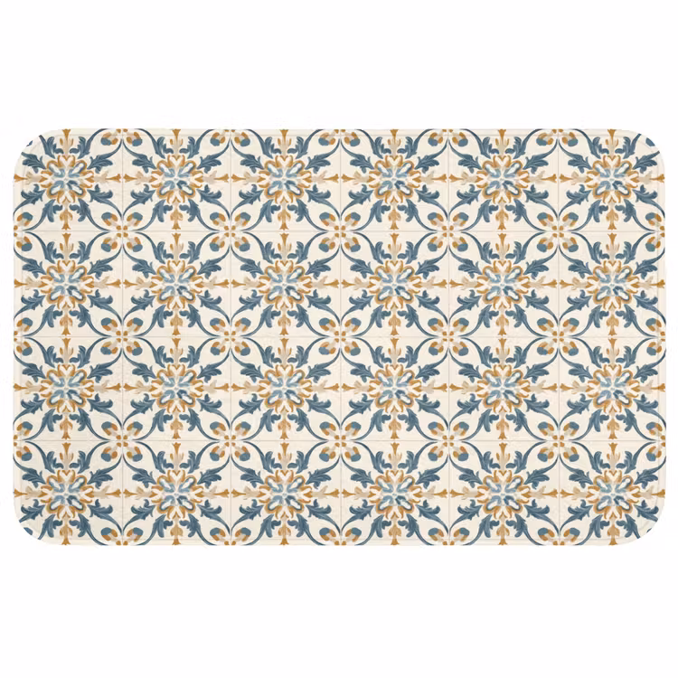 Patroon - Klassiek - Kleurrijk Badmat middel 997 -3d