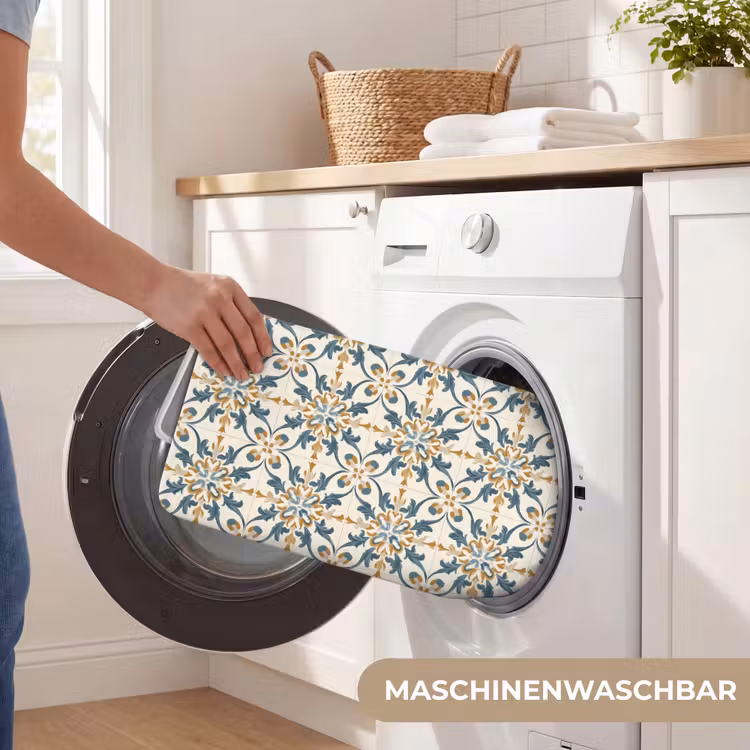 Patroon - Klassiek - Kleurrijk Badmat middel 997 -USP_WasbaarDE