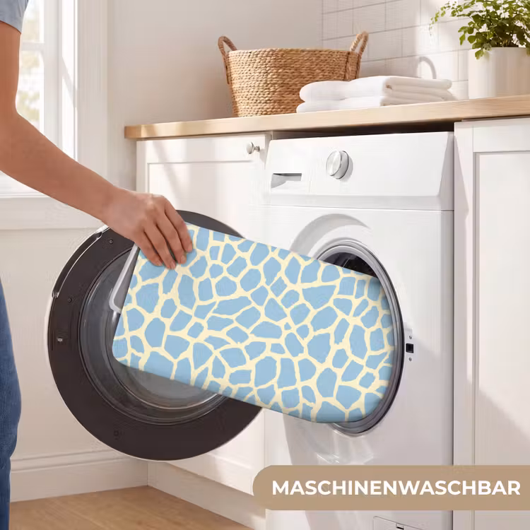 Giraf - Modern - Blauw Badmat middel 997 -USP_WasbaarDE
