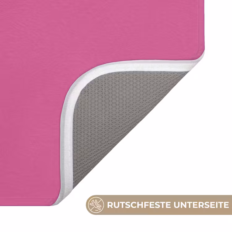Girl power - Hart - Roze - Rood Badmat middel -USP_AntislipDE