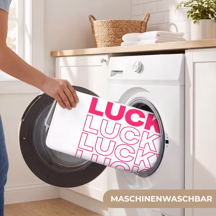 Lucky - Roze - Patroon Badmat middel -USP_WasbaarDE
