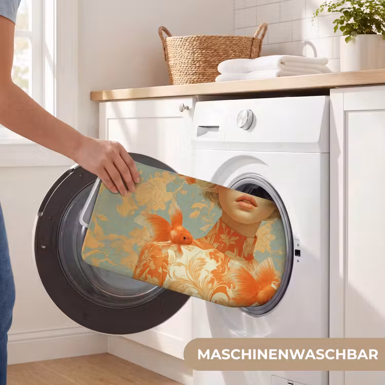 Goudvissen - Oranje - Vrouw - Blond Badmat middel -USP_WasbaarDE