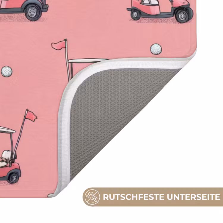 Golfkar - Retro - Roze Badmat middel 997 -USP_AntislipDE