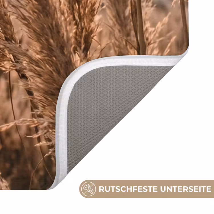 Gras - Veld - Zon - Natuur Badmat middel -USP_AntislipDE
