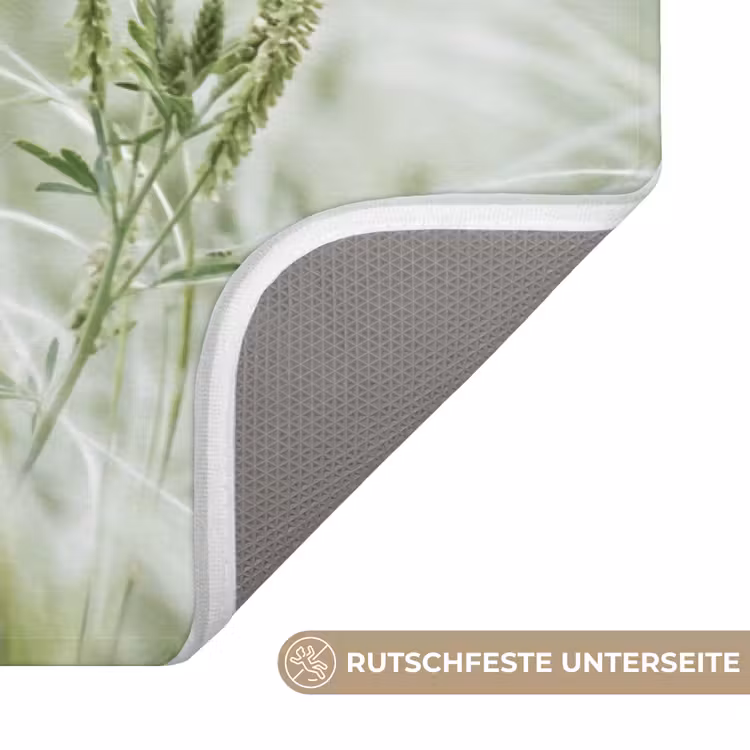 Grassen - Minimalistisch - Groen Badmat middel -USP_AntislipDE