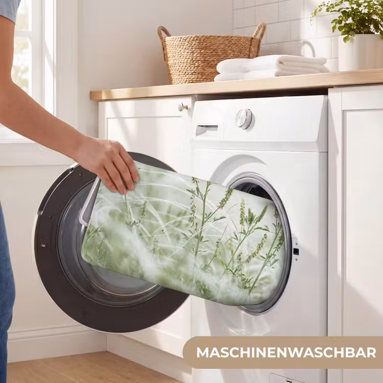 Grassen - Minimalistisch - Groen Badmat middel -USP_WasbaarDE