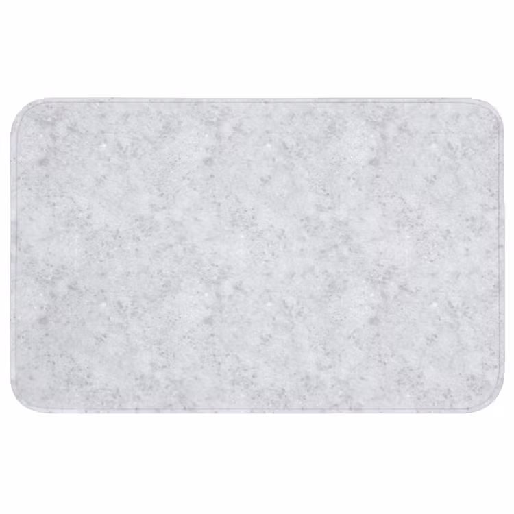 Grijs - Terrazzo-effect - Beton Badmat middel 997 -3d