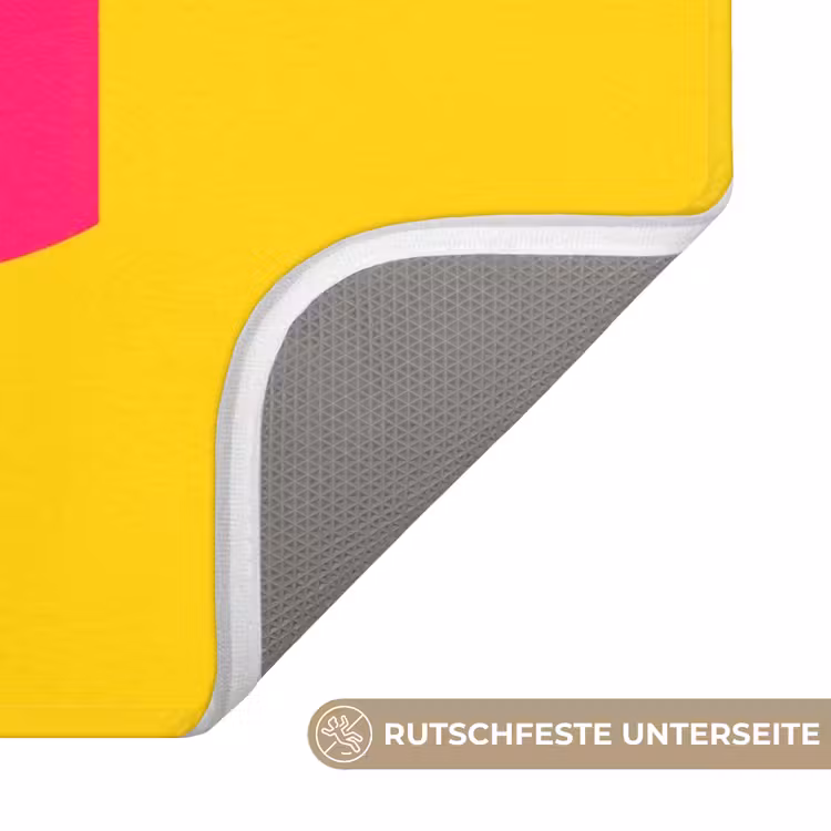Dream big - Geel - Roze Badmat middel -USP_AntislipDE