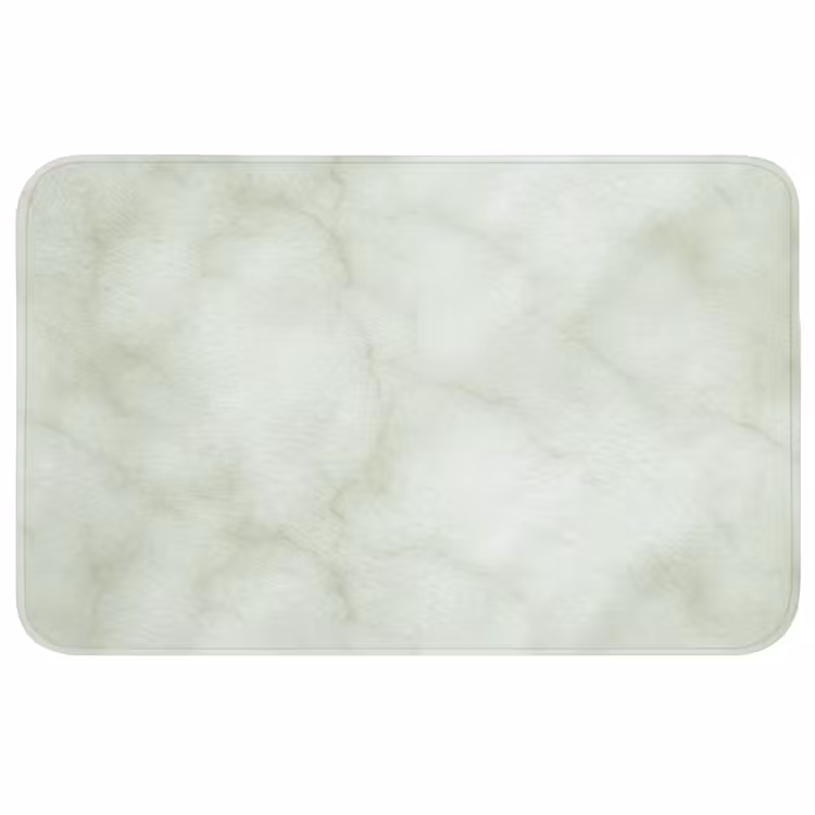 Groen - Marmer - Aders Badmat middel 997 -3d