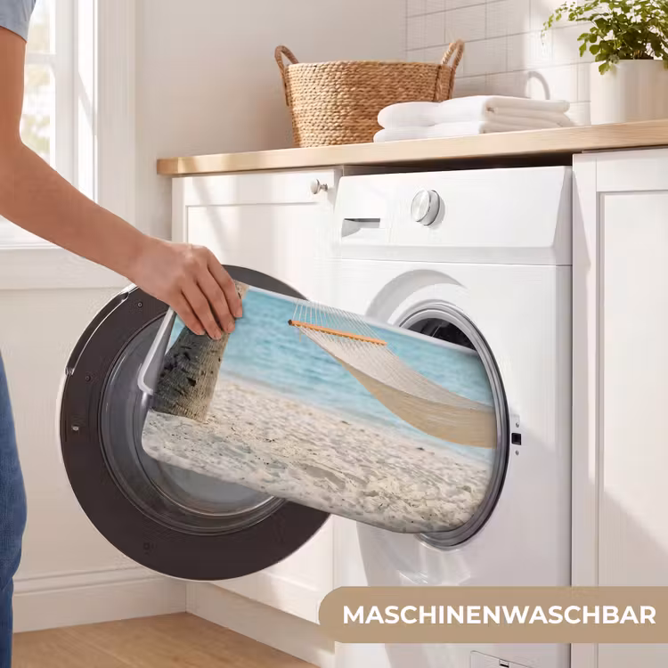 Hangmat - Strand - Wit Badmat middel -USP_WasbaarDE