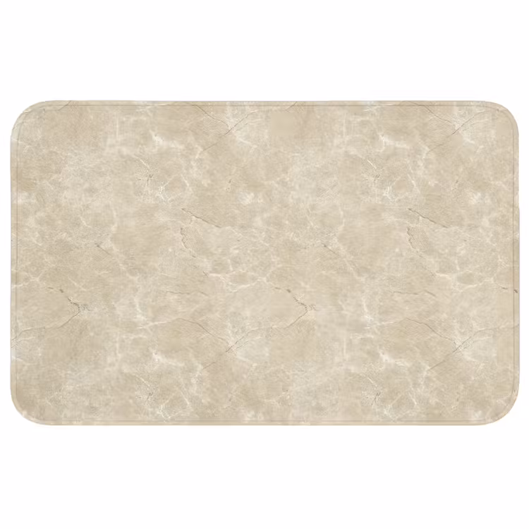 Lichtbeige - Marmer - Diffusie adering Badmat middel 997 -3d