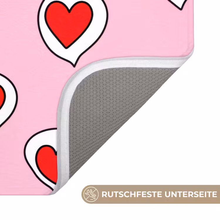 Hartjes - Patroon - Rood Badmat middel 997 -USP_AntislipDE