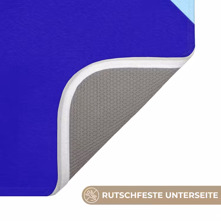 Today is a good day - Blauw - Schaduw Badmat middel -USP_AntislipDE