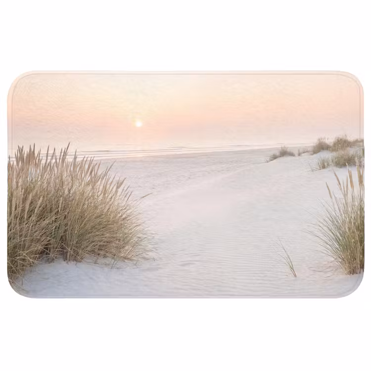Horizon - Duinlandschap - Zand Badmat middel -3d
