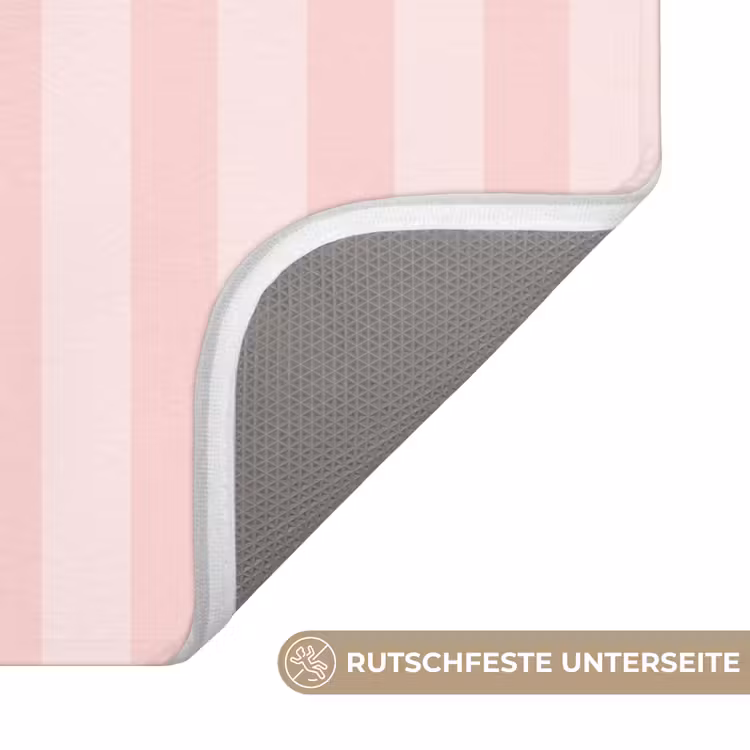 Nice - Strepen - Roze Badmat middel -USP_AntislipDE