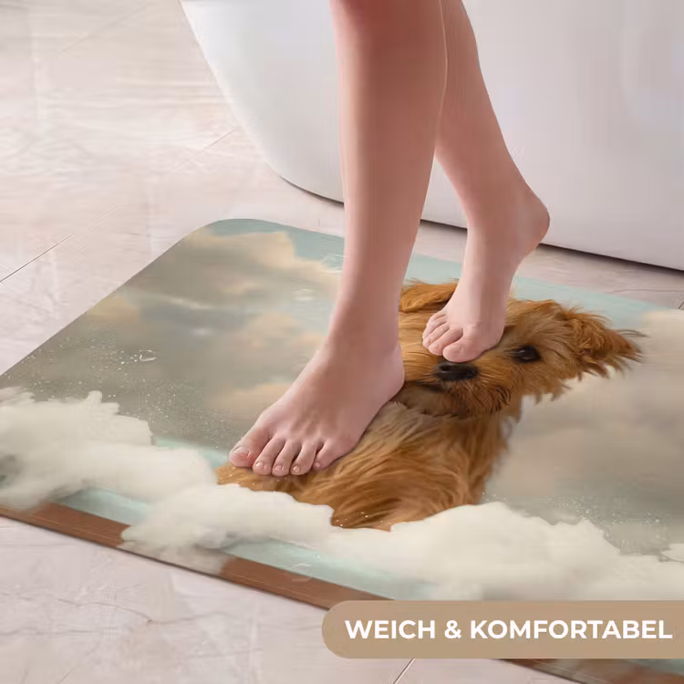 Hond - Bad - Dieren - Schuim Badmat middel -USP_ZachtDE