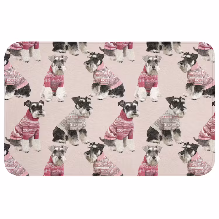 Honden - Truien - Rood Badmat middel 997 -3d