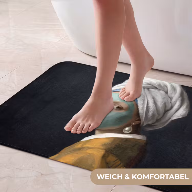 Iconisch - Modern - Kleurrijk Badmat middel -USP_ZachtDE